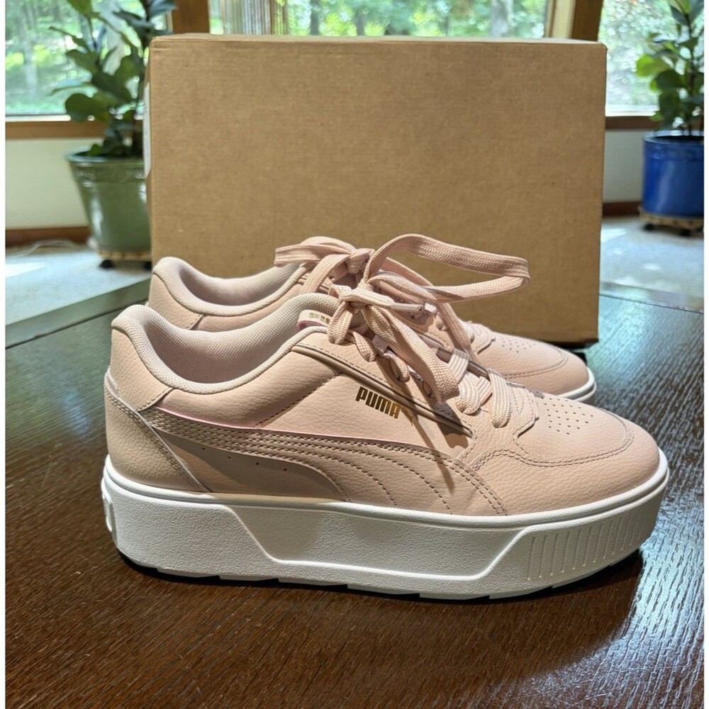 Puma Karmen Rebelle Platform Sneaker in Rose Quartz Women’s Size 9.5M New in Box